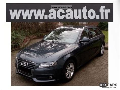 2008 Audi A4 V6 27 Tdi 190 Dpf Ambition Multitronic A Car Photo And Specs