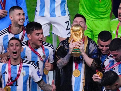 Why Lionel Messi Wore A Black Robe During World Cup Trophy Presentation