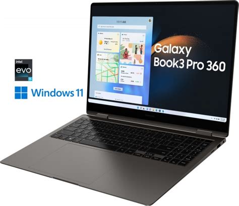 Samsung Galaxy Book3 Pro 360 Np960qfg Ka3de 4062 Cm 16 2 In 1 Convertible Notebook