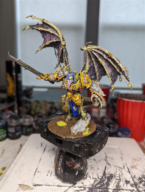 My Nurgle Daemon Prince Is Ready To Lead Nurgles Favored Sons Candc