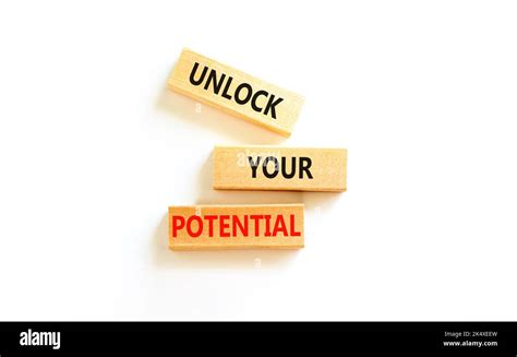 Unlock Your Potential Symbol Concept Words Unlock Your Potential On