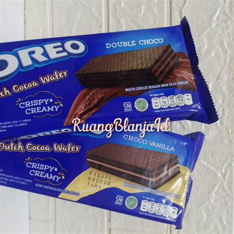 jual oreo crispy creamy gr oreo dutch cocoa wafer gr oreo