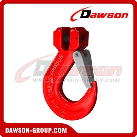 G Grade Clevis Sling Hook With Cast Latch For Crane Lifting