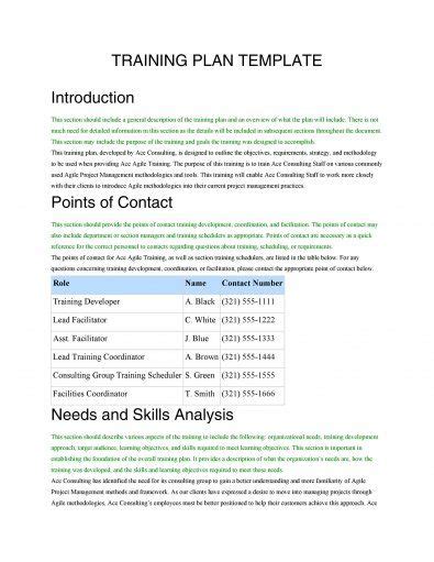 Download Training Manual Template 32 Employee Training Templates