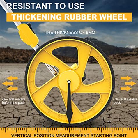 Snapklik Zozen Distance Measuring Wheel In Feet And Inches