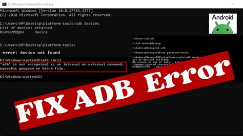 How To Fix Adb Commands Errors Fix Adb Device List Doesn T Show Phone