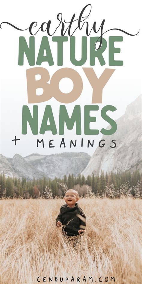 600 Earthy Baby NamesInspired By Nature Cenzerely Yours In 2024