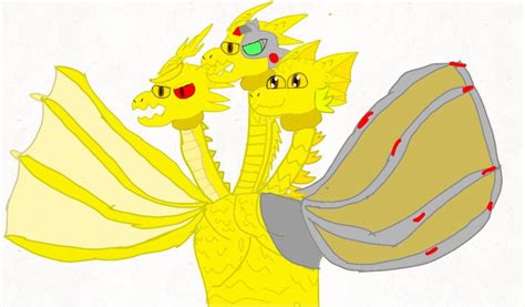 King Ghidorah Oc By Ivant07 On Deviantart