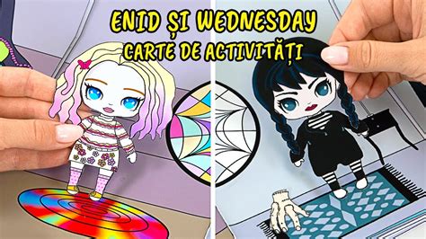 Misterioasele Aventuri Ale Lui Wednesday Carte De Activit I Diy