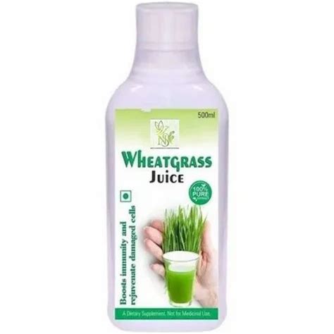 Natural Wheat Grass Juice 1000 Ml Bottled Packaging At Rs 160 Bottle