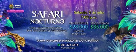 Regresa El Safari Nocturno Al Zoológico De Barranquilla Este 2 De