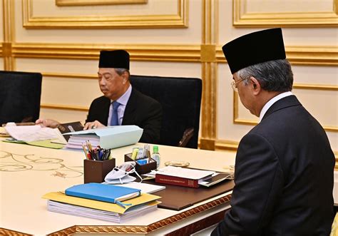 Agong Berkenan Terima Menghadap Perdana Menteri Untuk Mesyuarat Pra