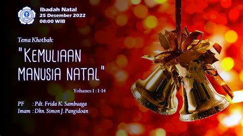 Live Streaming Ibadah Natal Gki Sumut Medan Minggu Desember