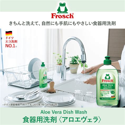 【美品】 旭化成ホームプロダクツ フロッシュ 食器用洗剤 アロエヴェラ 300ml Sixmatrixjp