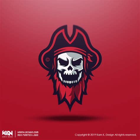 Red Pirates Secondary Logo Logo Design Inspiration 110608 By Karnk