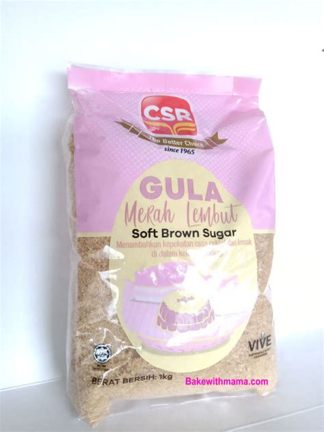 CSR Natural Soft Brown Sugar Gula Perang 1kg Lazada