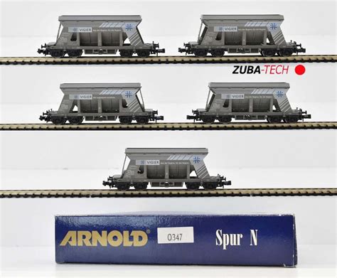 Arnold 0347 Kieswagen Set 5tlg SBB Spur N GS Mit OVP Kaufen Auf Ricardo