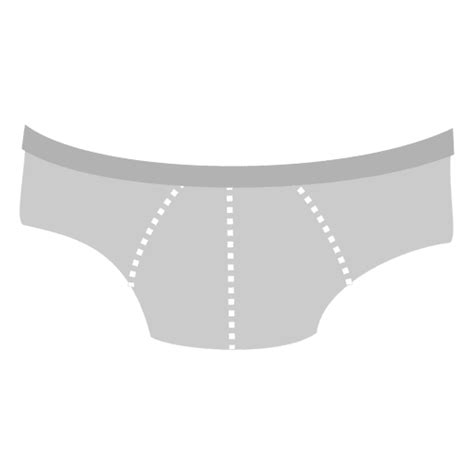 White Mens Underwear Cartoon Transparent Png Svg Vector File