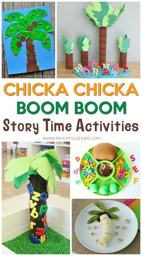 Chicka Chicka Boom Boom Story Time Activities My Joy Filled Life