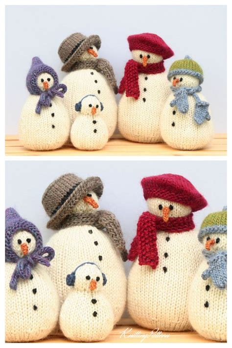 Amigurumi Snowman Free Knitting Patterns Paid Artofit