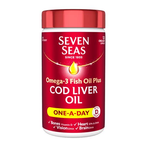 Seven Seas Pure Cod Liver Oil One A Day Caps S Pharmacy Health