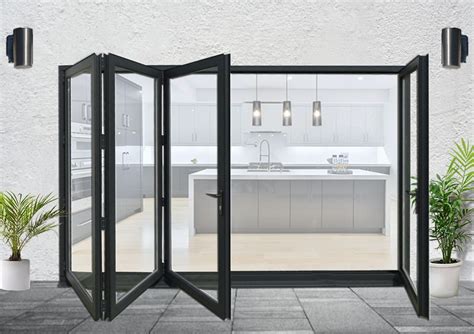 Aluminium Bifold Door Mm Anthracite Grey Left Right