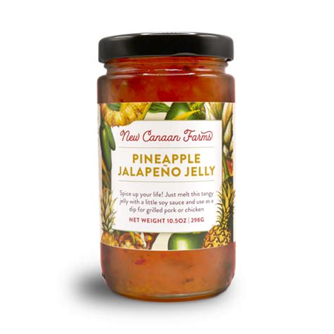 Pineapple Jalapeño Jelly New Canaan Farms