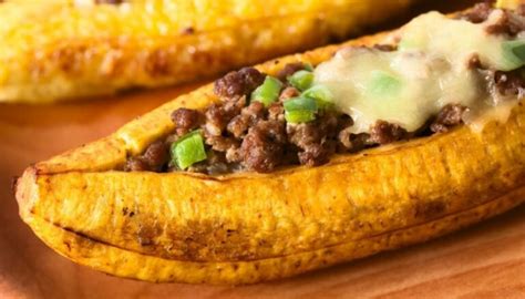 Receta Maduro Relleno Con Carne Manta Online