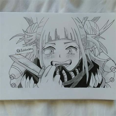 Toga Himiko Sketch Illüstrasyon