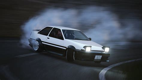 Toyota Ae86 Downhill Drifting Touge Assetto Corsa Youtube