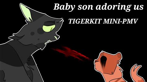 Baby Son Adoring Us Leopardfoot Tigerkit Mini PMV Warrior Cats