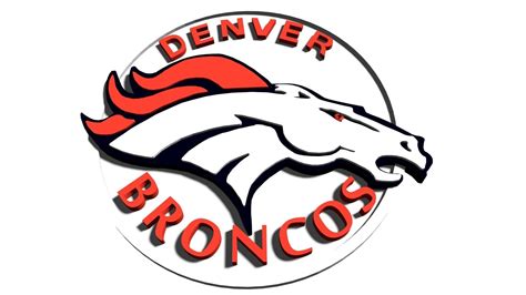 Denver Broncos Logo 3d Model Cgtrader