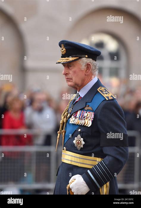 KING CHARLES III And His Siblings Walked Behind The Queen S Coffin At