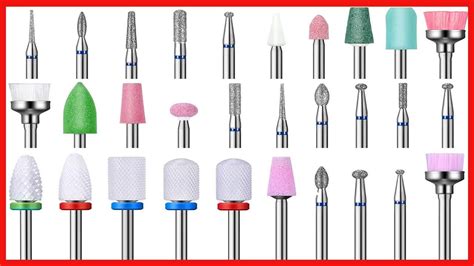 Great Product Pieces Nail Drill Bits Set Kit With Box