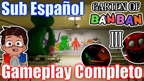 Garten Of Banban Gameplay Completo Sin Comentar Garten News Youtube