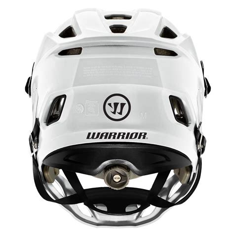 Warrior Burn Lacrosse Helmet - White | Lacrosse Gear