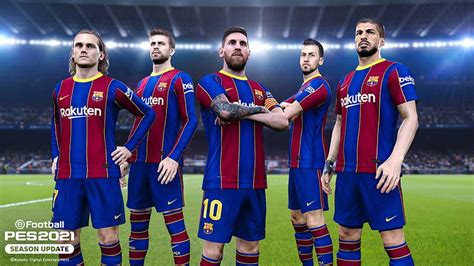 Pes 2021 Konami Svela Le Valutazioni Dei Top Player Del Barcellona E C