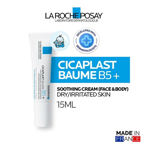 Jual La Roche Posay Cicaplast Baume B5 Soothing Balm 15ml Moisturizer Kulit Kering Iritasi