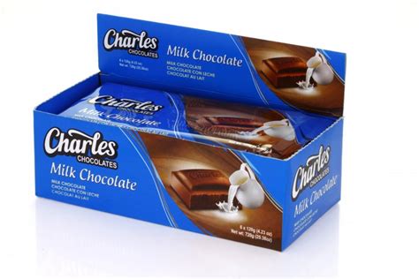 Charles Milk Chocolate 6x120g 423oz