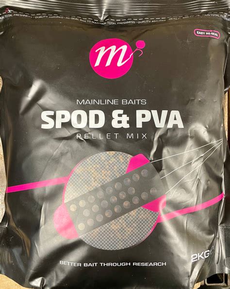 Mainline Baits Spod And Pva Pellet Mix 2kg Bag — Cps Tackle