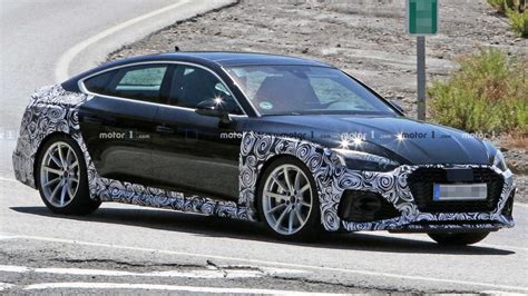 Audi Rs5 Sportback Facelift Makes Spy Photo Debut Car In My Life