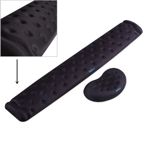 Brila Memory Foam Ergonomics Mouse And Keyboard Wrist Rest Support Pad Cushion For Office Work And