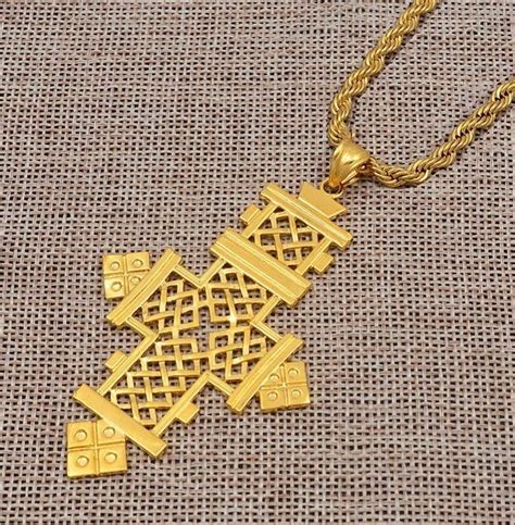 Ethiopian Cross Necklace