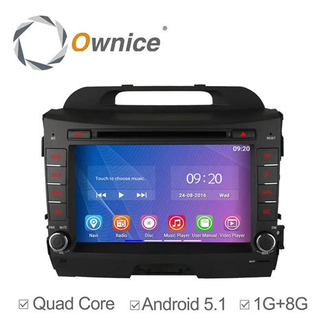 Android 5 1 Quad Core Car DVD GPS For KIA Sportage R Sportage 2011 2013