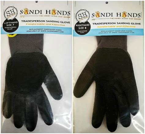 Sandihand Trade Sanding Glove Only Prep Made Easy Sandpaper Etsy