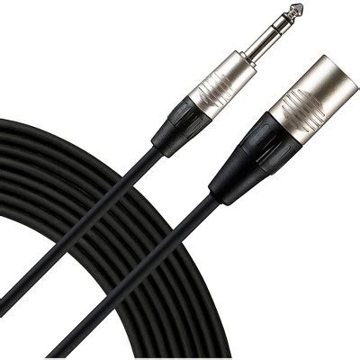 Livewire Advantage Interconnect Cable 1 4 Trs Male To Xlr Male Black