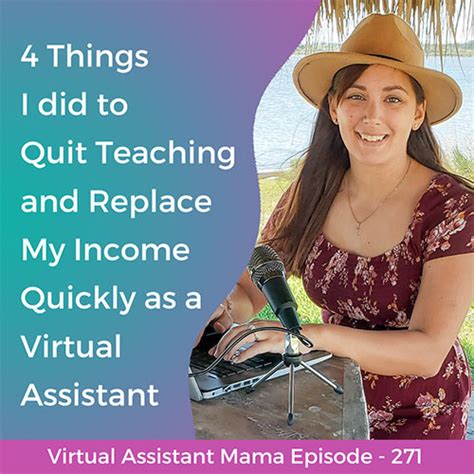 4 Things I Did To Quit Teaching And Replace My Income Quickly As A Virtual Assistant Arianna