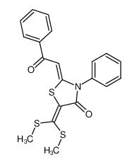 5 Bis Metilsulfanil Metilen 2 2 Oxo 2 Fenil Et E Iliden 3