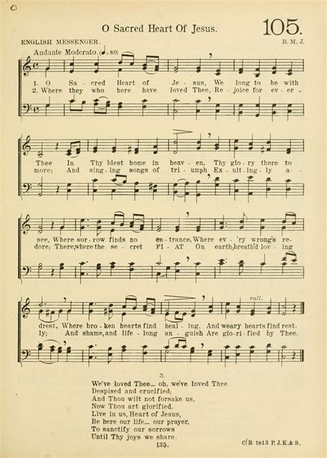 American Catholic Hymnal An Extensive Collection Of Hymns Latin