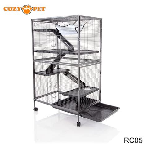 Cozy Pet Large Rodent Cage New Model With Narror Bar Spacing Rc